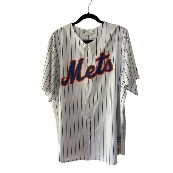 New York Mets Noah Snydergaard #34 Jersey‎ Size XL Majestic Cool Base Authentic